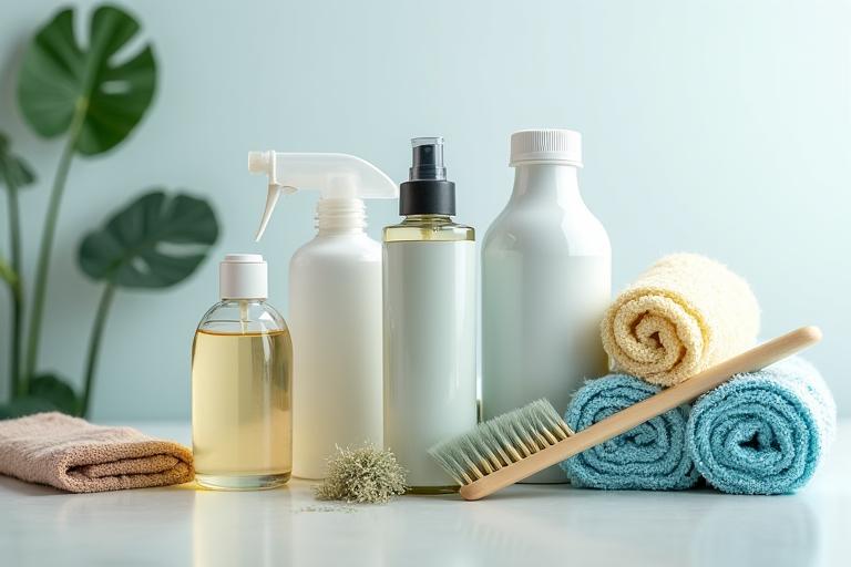 A collection of professional, eco-friendly car detailing products.